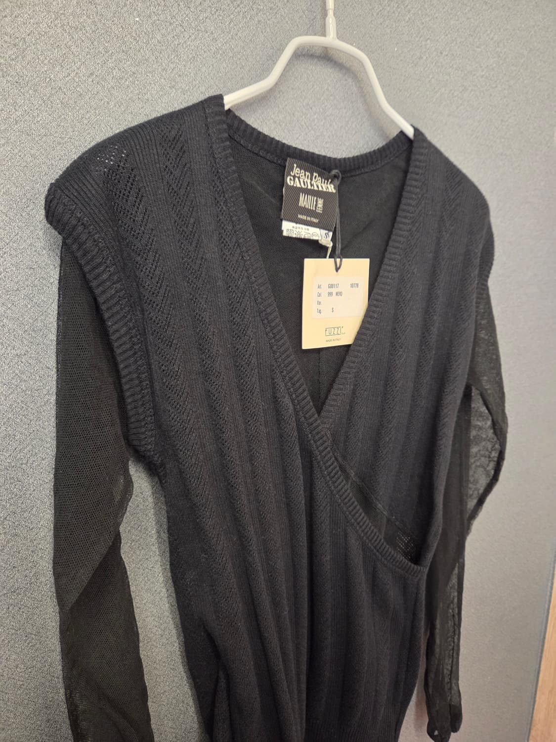 장폴고티에 시스루랩니트 (새상품) 상품이미지2