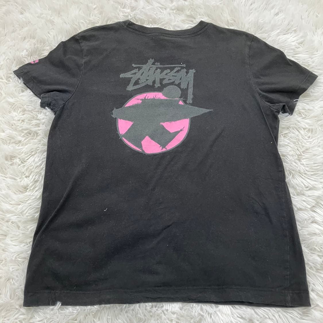 OG 스투시 스노우 프린팅 반팔 1029 y2k 스트릿 갸루 펑키 일본 상품이미지1