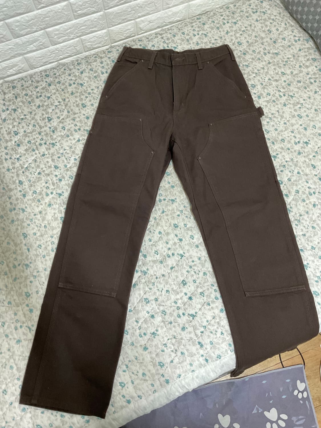 칼하트 더블니 팬츠 B138 dkb 30x32 상품이미지1