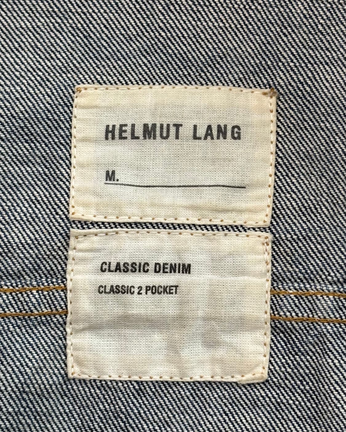 Helmut Lang 헬무트랭 클래식 데님 트러커 자켓    상품이미지7