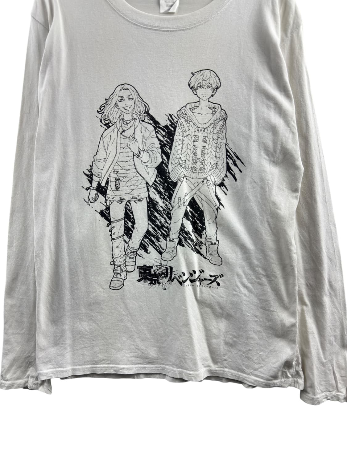 도쿄리벤져스 화이트 프린팅 롱슬리브1287 상품이미지4