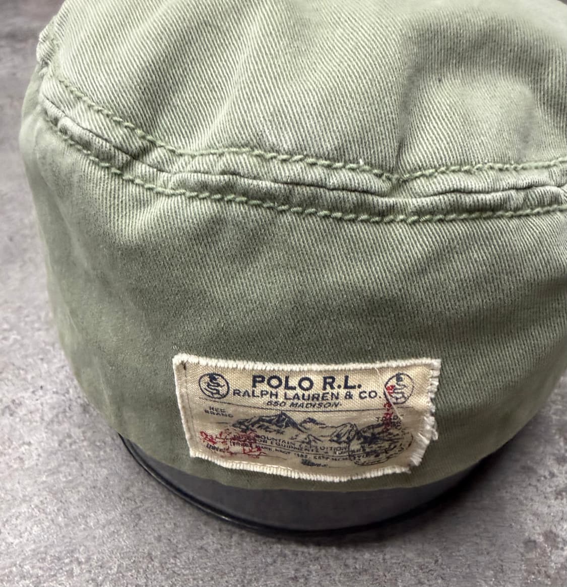 폴로 랄프로렌 밀리터리 복각 볼캡 상품이미지6