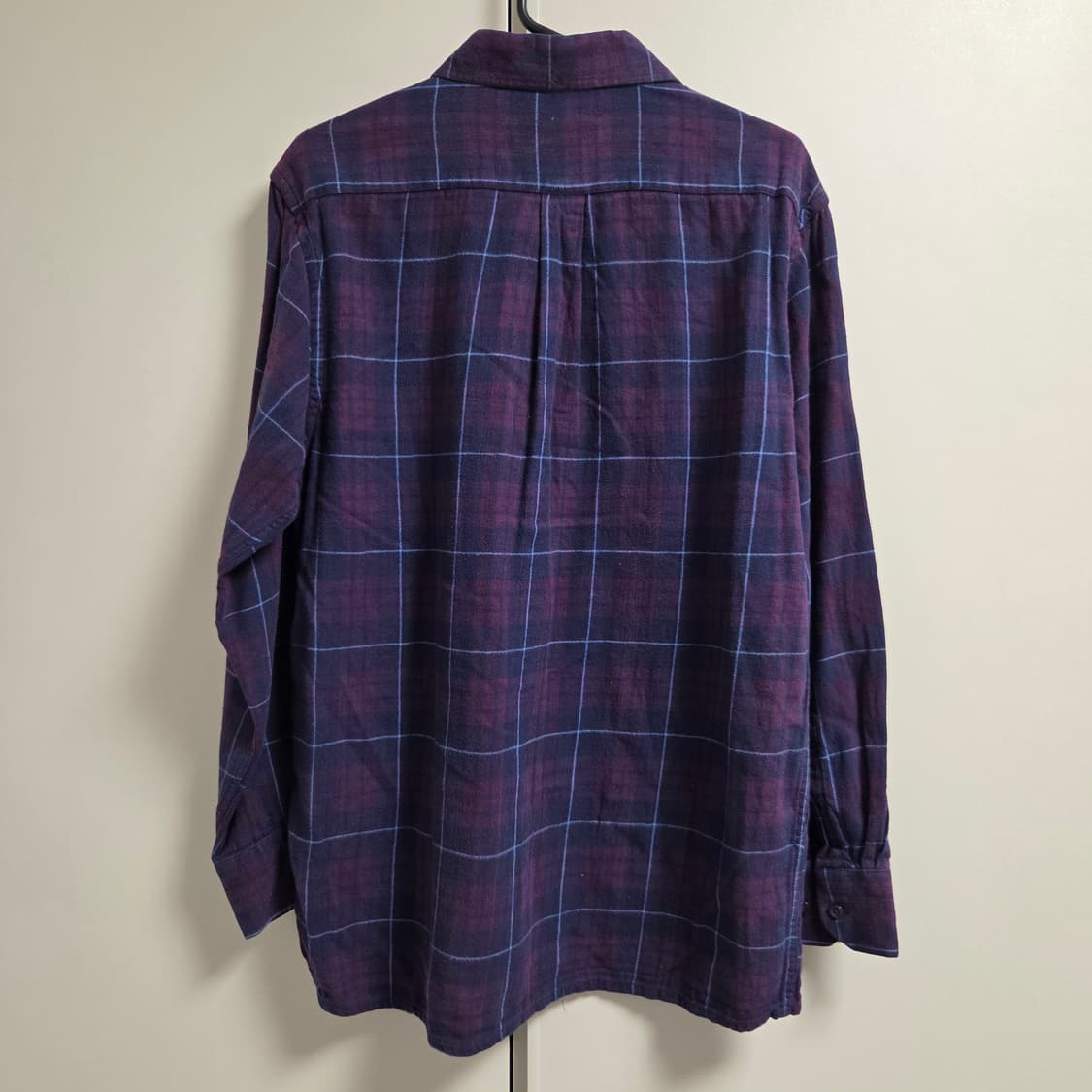 Sergio Louis Italy 플란넬 체크 셔츠 L(100) 상품이미지6