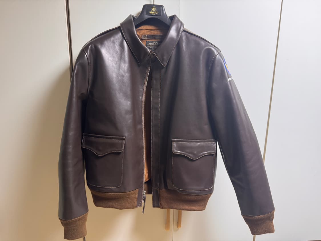 veluokldly 말가죽 a2자켓 3XL 사이즈(105-110사이즈) 상품이미지1