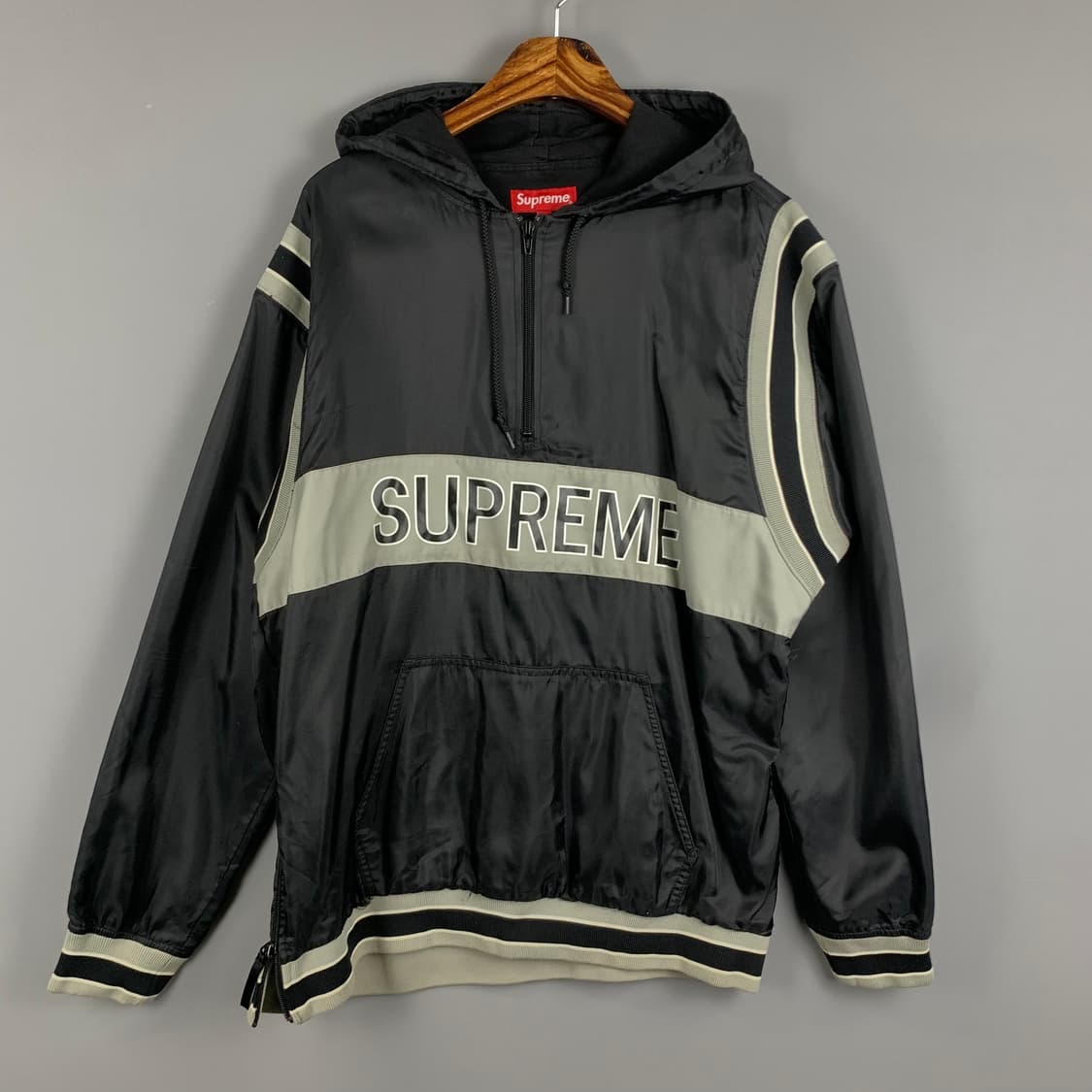 15ss 슈프림 팀 풀오버 화이트 아노락 상품이미지2