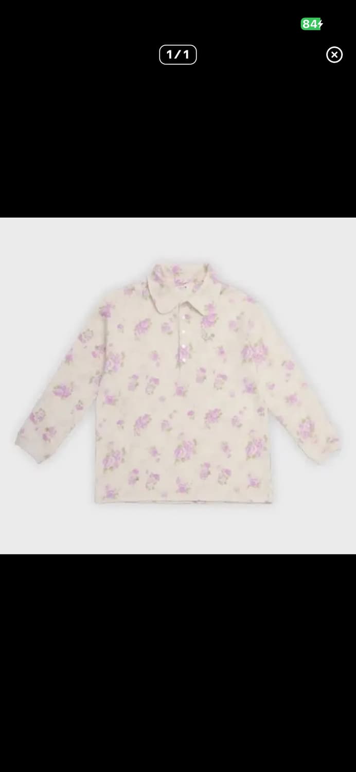 콜로신스 그랜마 로즈 셔츠 구매 상품이미지1