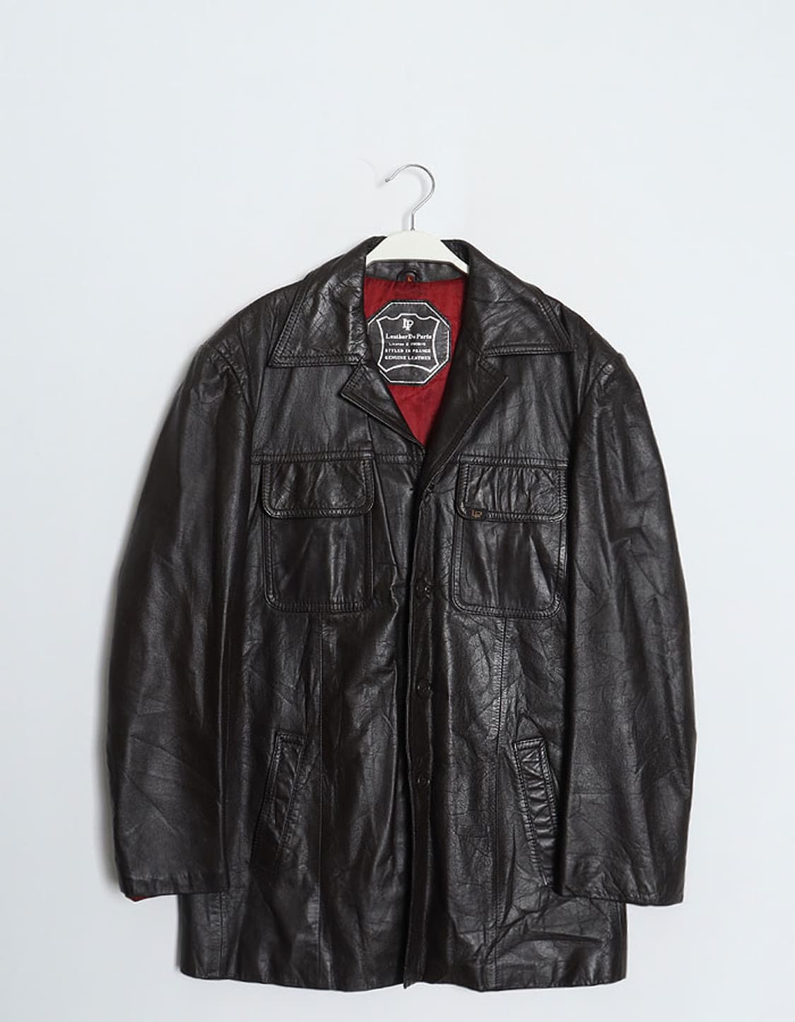 Leather De Paris Half Coat 상품이미지1