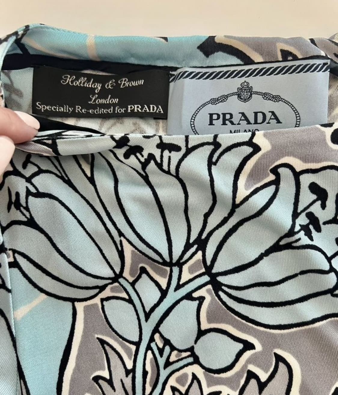 PRADA 03 FW 프라다 스페셜 리-에디션 점프수트(실크)해외발송 상품이미지5