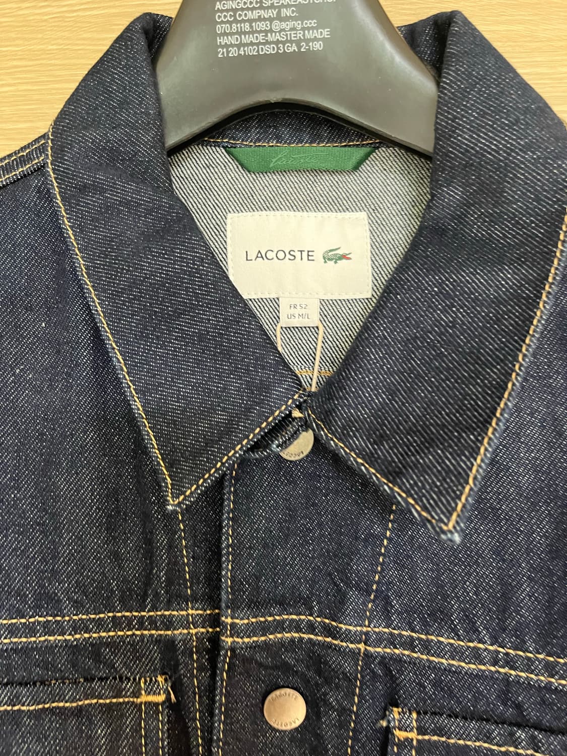 라코스테 데님자켓 상품이미지2