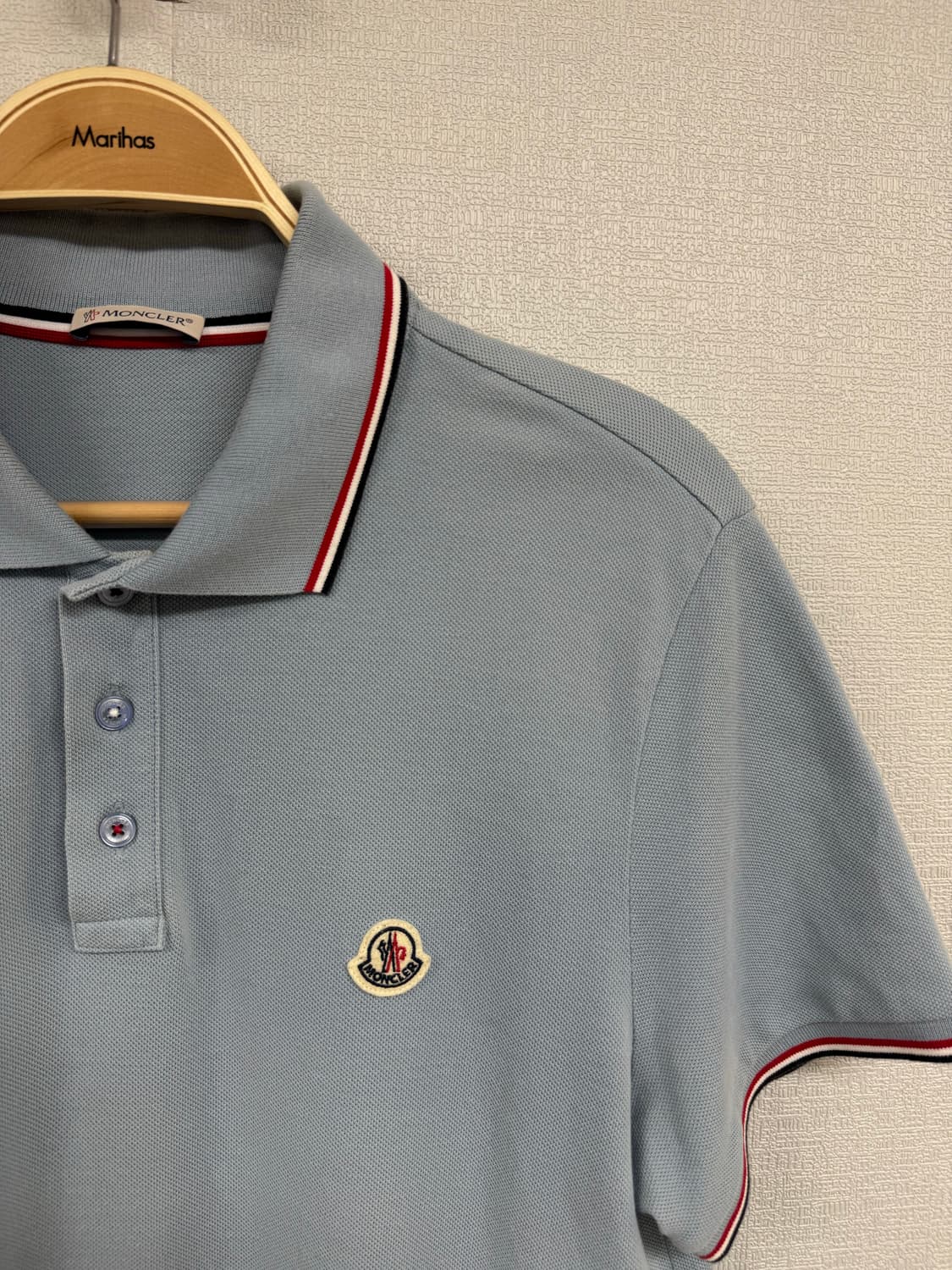 몽클레어 카라 반팔 티셔츠 상품이미지2