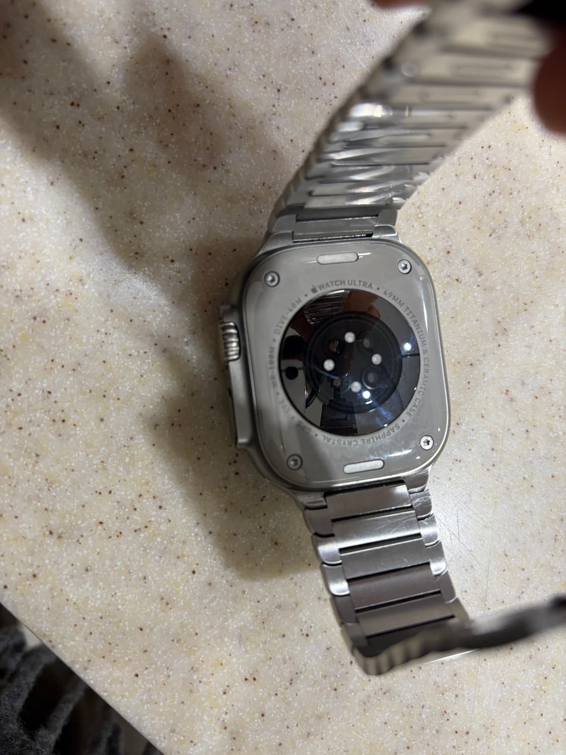 애플워치 울트라 2 49mm 셀룰러 & 애플 정품 링크브레이슬릿 스트랩 상품이미지2