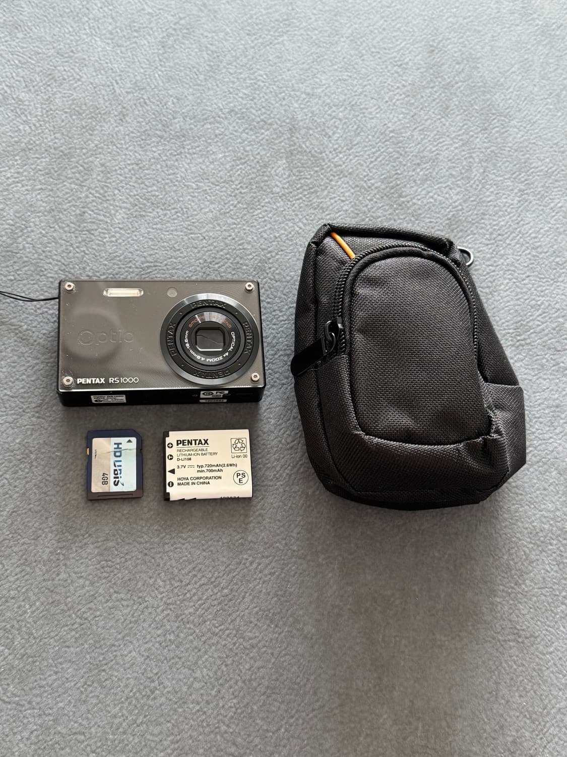 펜탁스 옵티오 RS1000 빈티지 디지털 카메라 (작례O) 상품이미지3
