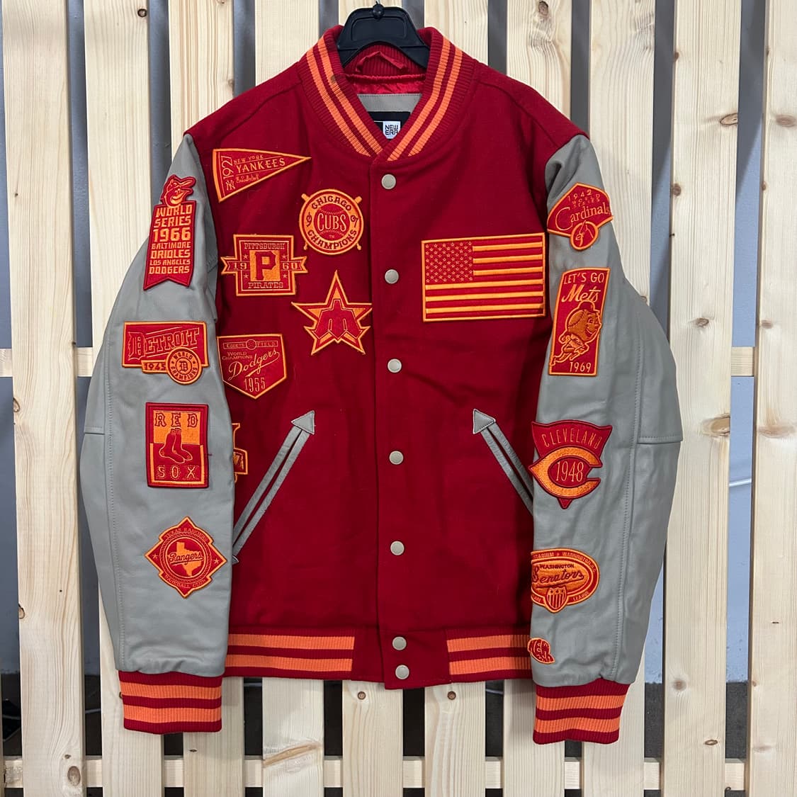 (S) 뉴에라 쿠퍼스타운 스타디움 바시티 자켓 상품이미지4