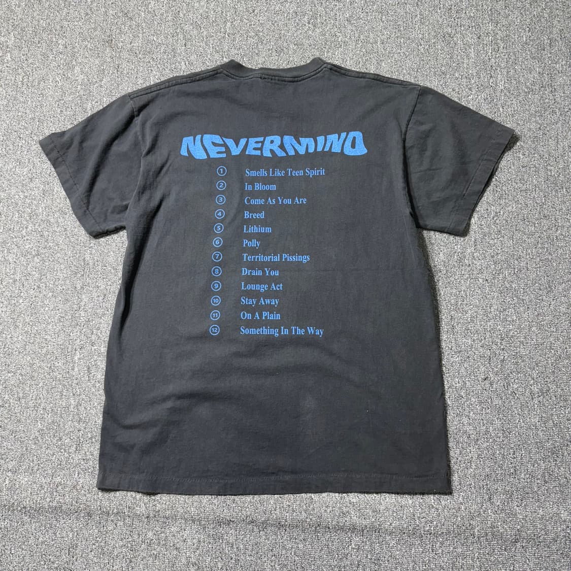 새상품)너바나 네버마인드 락밴드 티셔츠 (L/XL) 상품이미지7