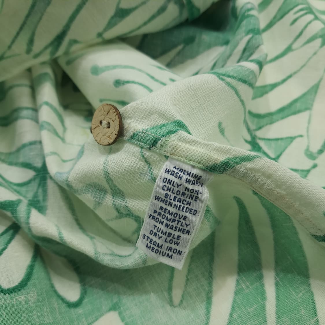 Co313 2XL 폴로 랄프로렌 하와이안 린넨코튼 반팔 셔츠 남방 상품이미지5