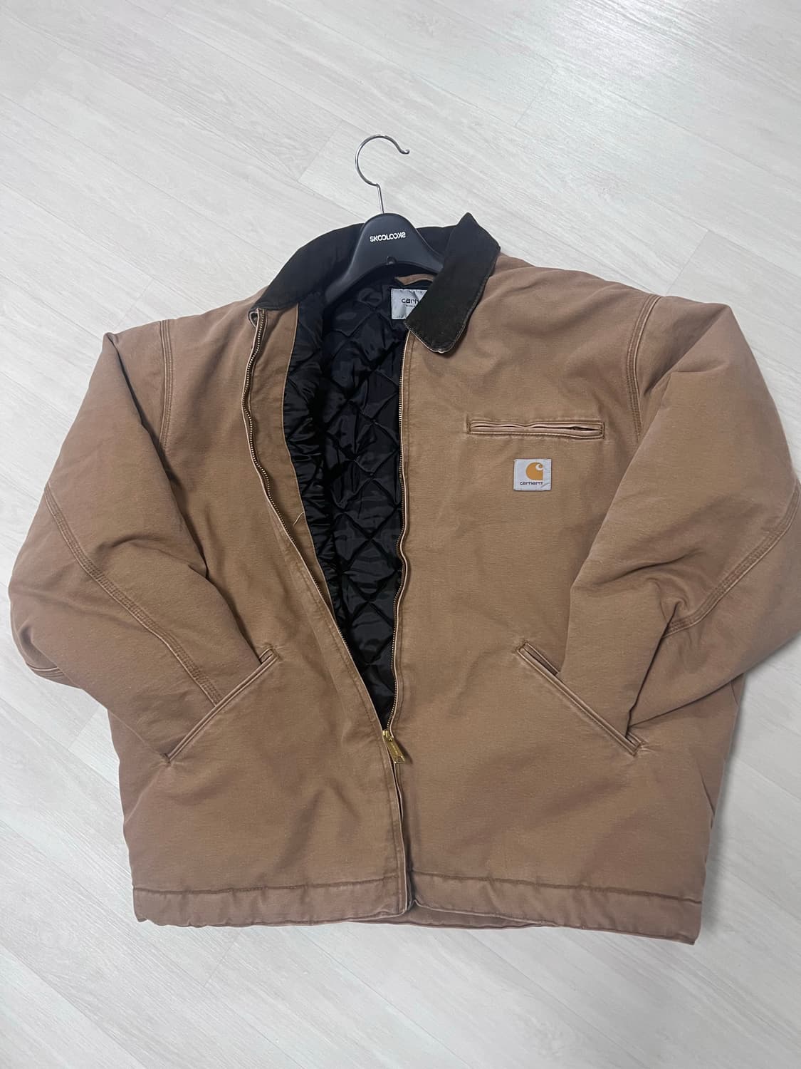 XL 칼하트 디트로이트 WIP OG 디트로이트 토바코 브라운 상품이미지3