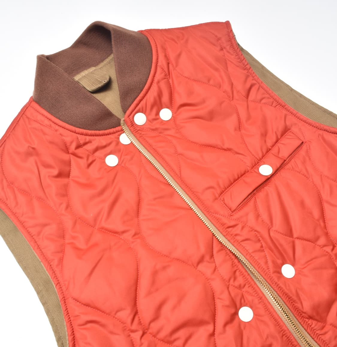 드레익스 양면 리버시블 퀄팅 퀼팅 조끼 베스트 집업 자켓 36 N0648 상품이미지5