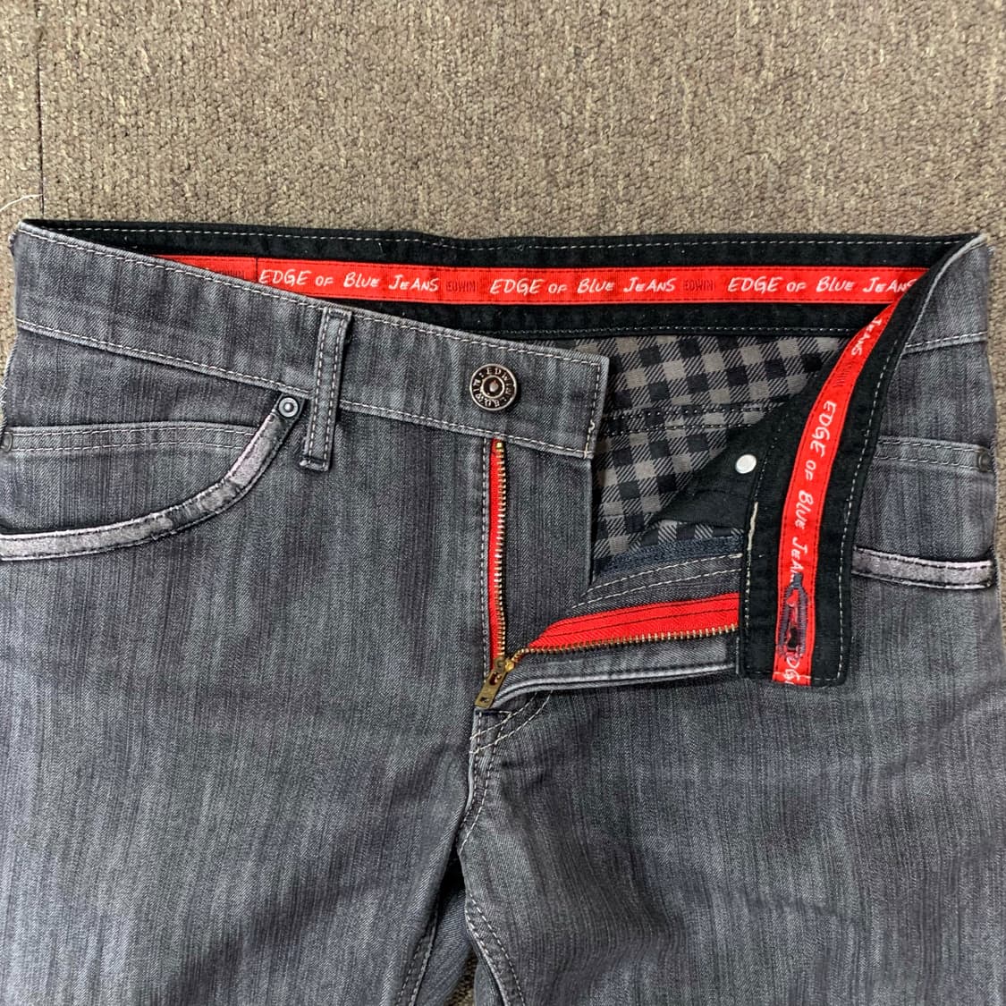[32] 에드윈 EGF503 스트레이트핏 데님팬츠 상품이미지4