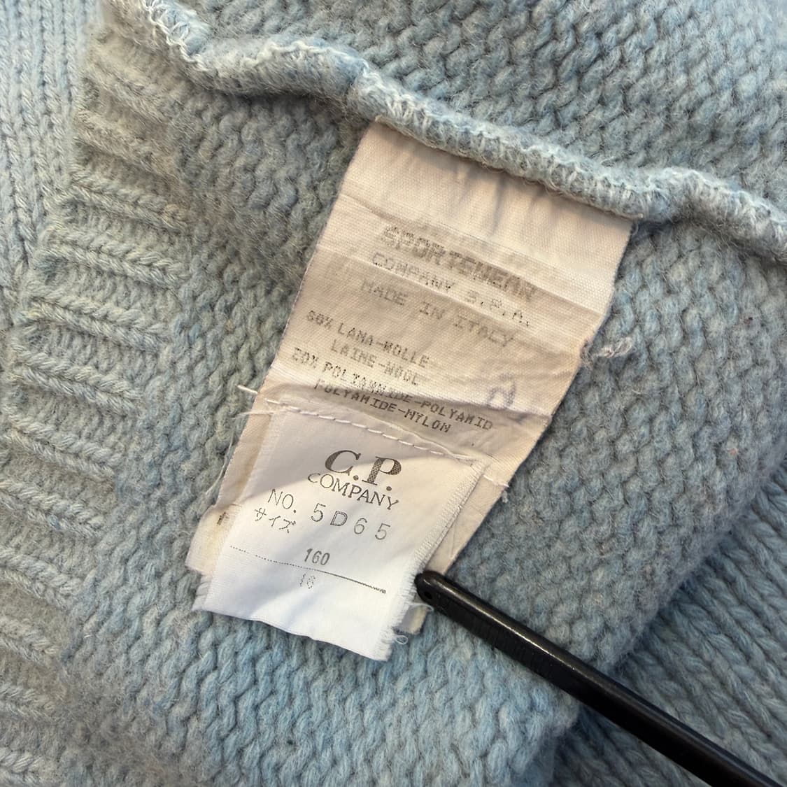 90s C.P. Company 와펜 니트 [ 55-66 ] 상품이미지7