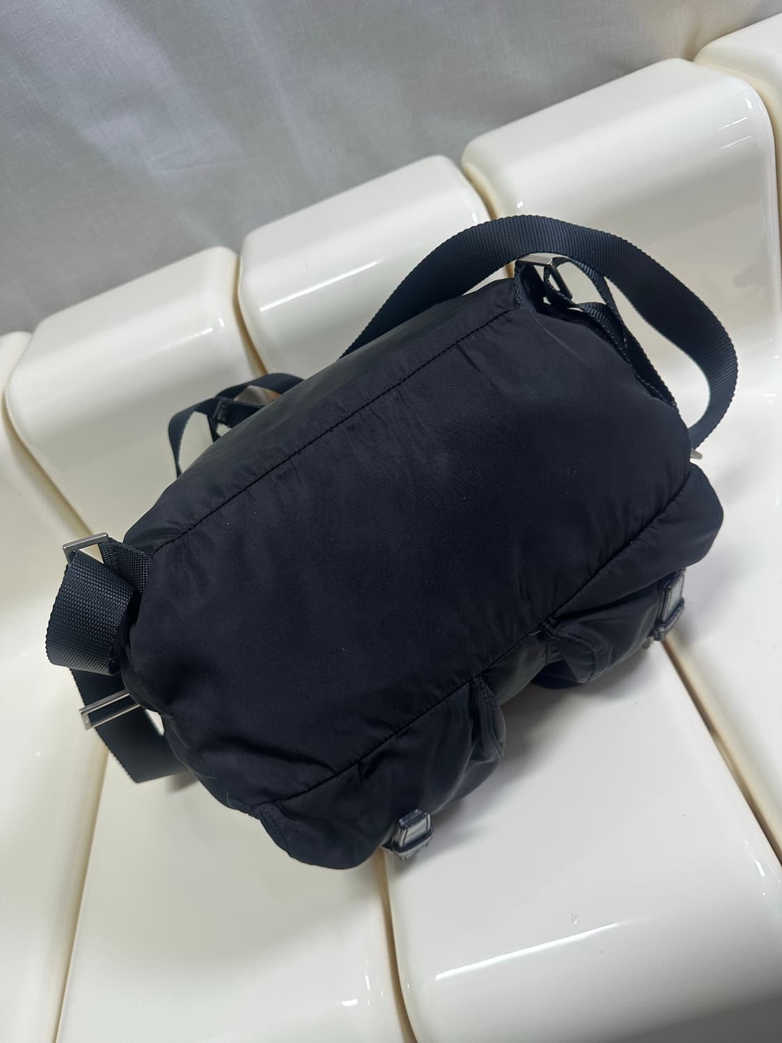 [A 정품] 프라다 투 포켓 백팩 미디움 상품이미지7