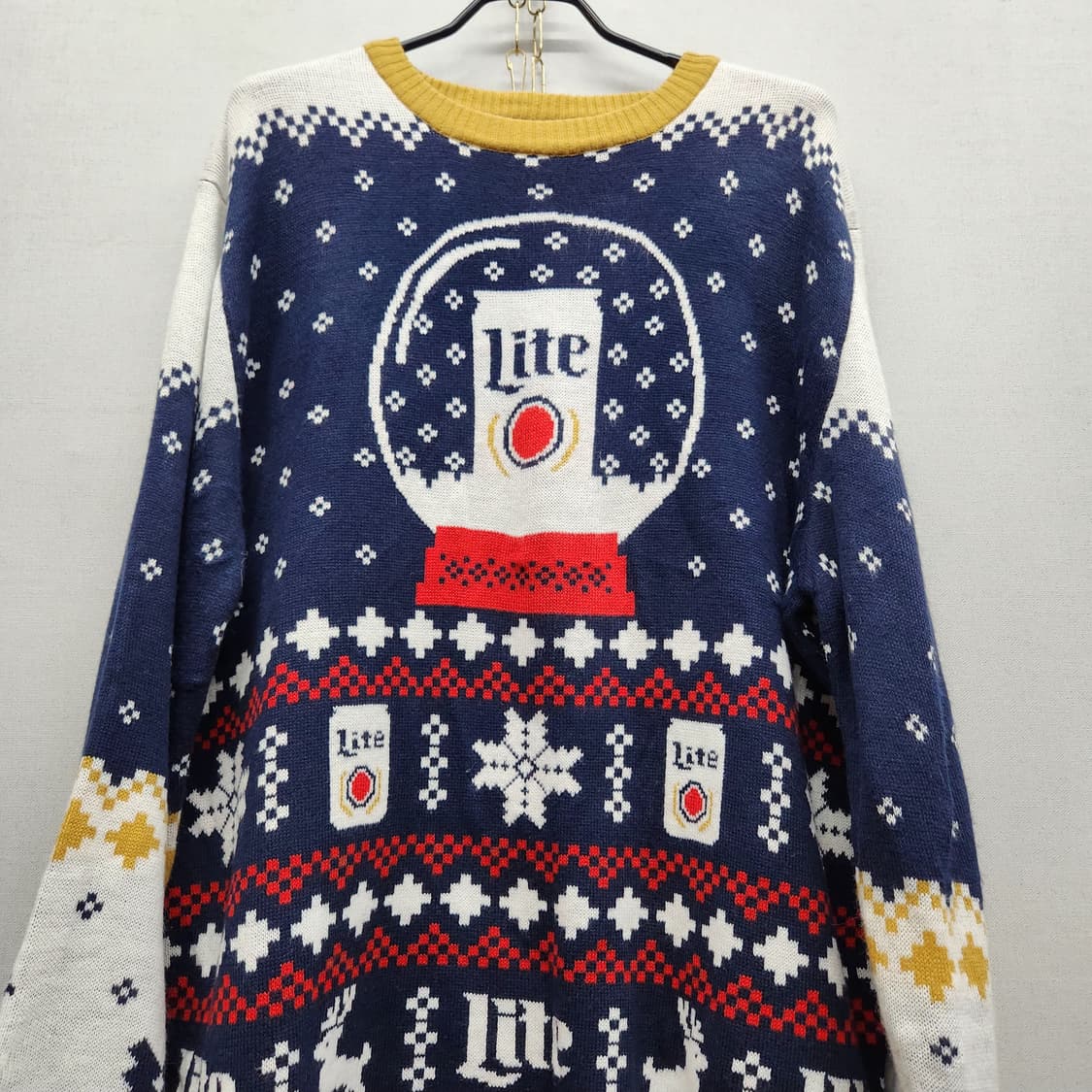 밀러라이트 한정판 크리스마 니트 L(XL) 상품이미지2