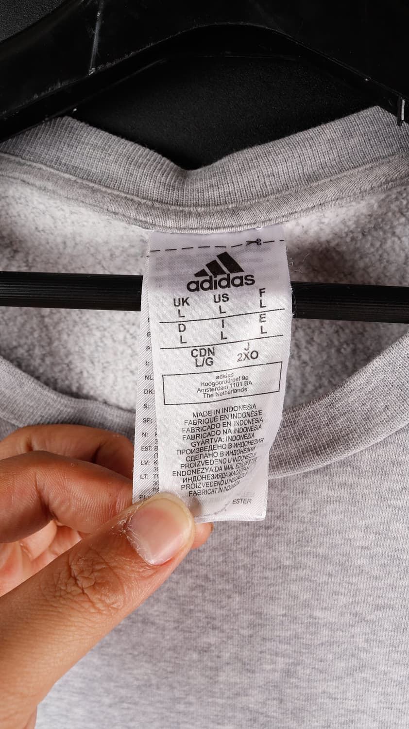 아디다스 로고 스웻 셔츠 상품이미지2