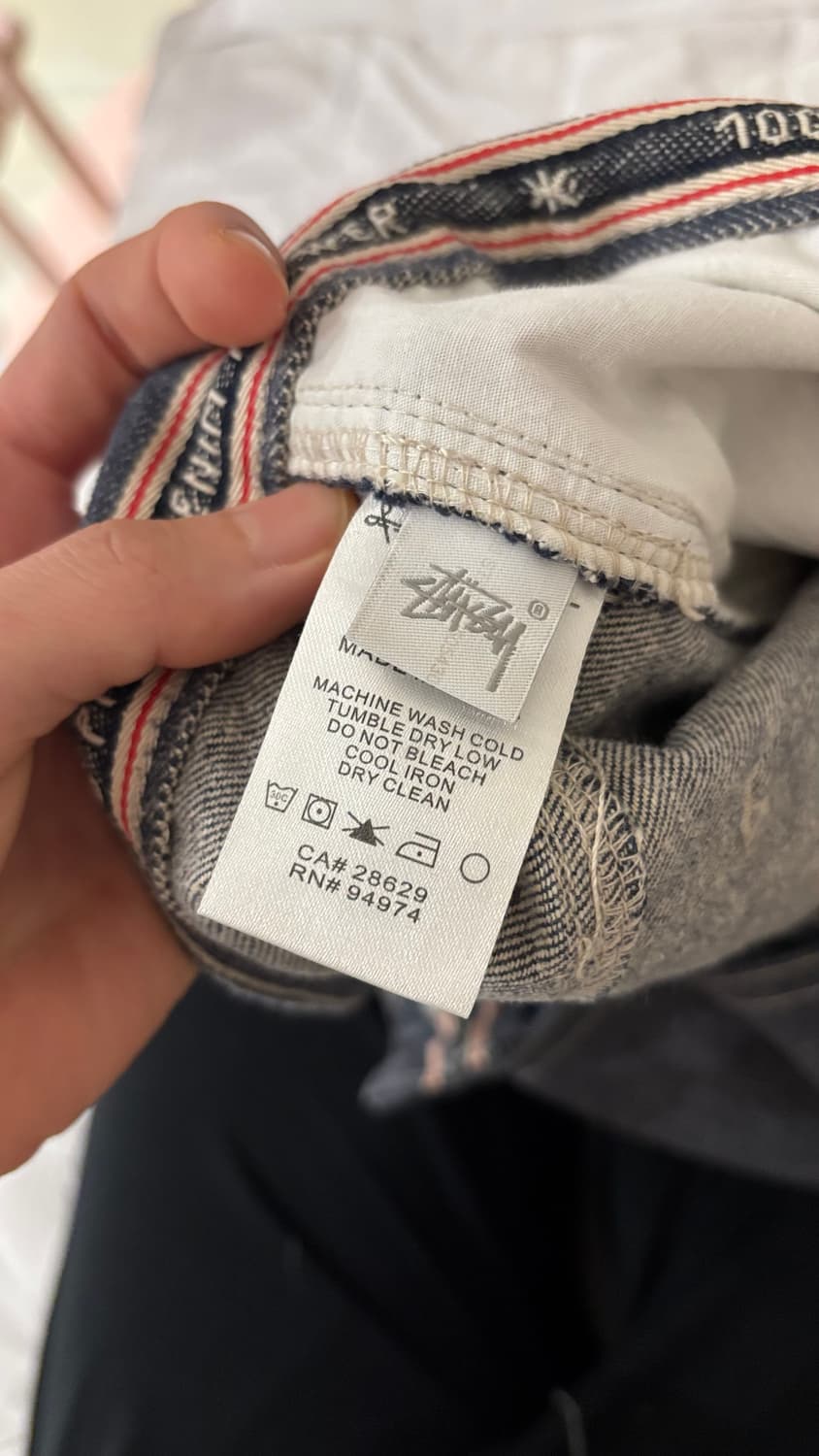 스투시 로로피아나 mmw 청바지 데님 트라우져 상품이미지8