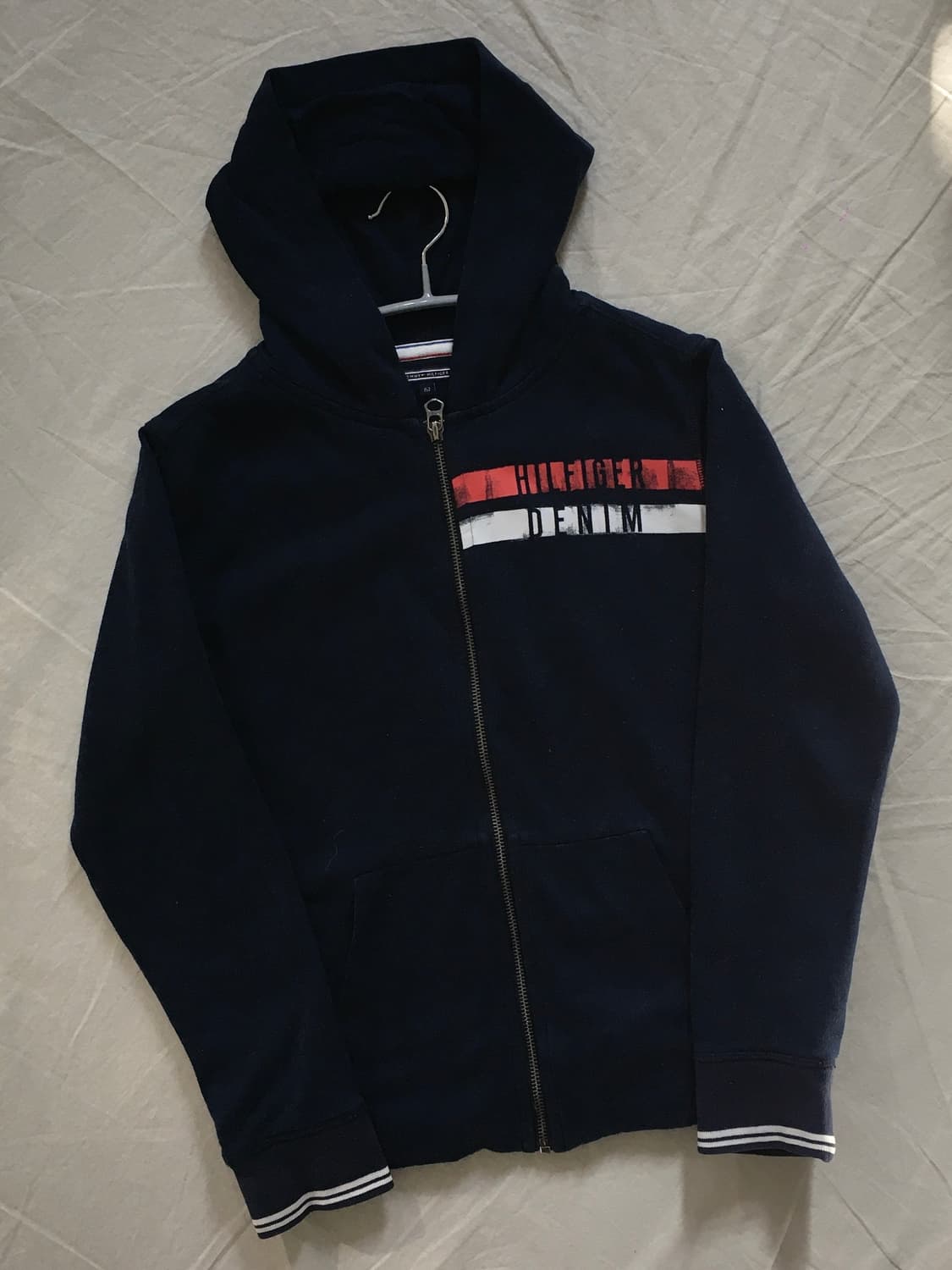 타미힐피거 로고 후드집업 상품이미지3