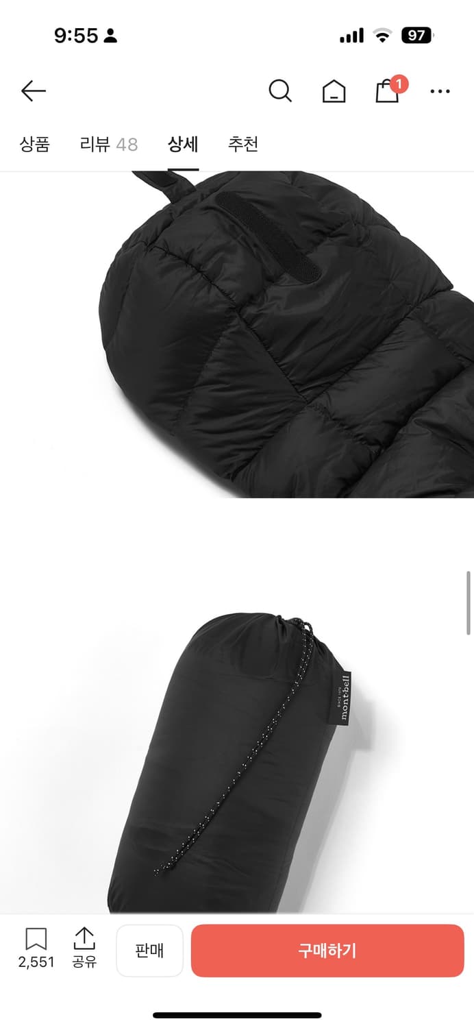 몽벨 라이트 알파인 다운파카 m 상품이미지3