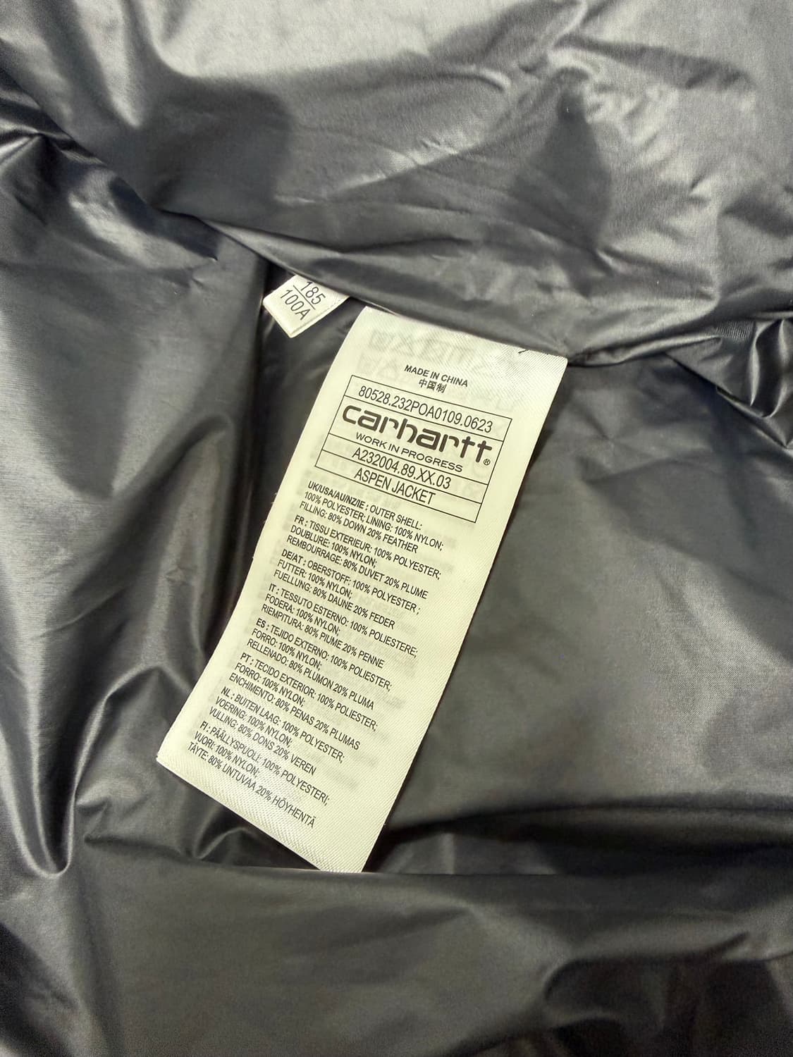 [XL] 칼하트wip 아스펜 패딩 자켓 상품이미지4