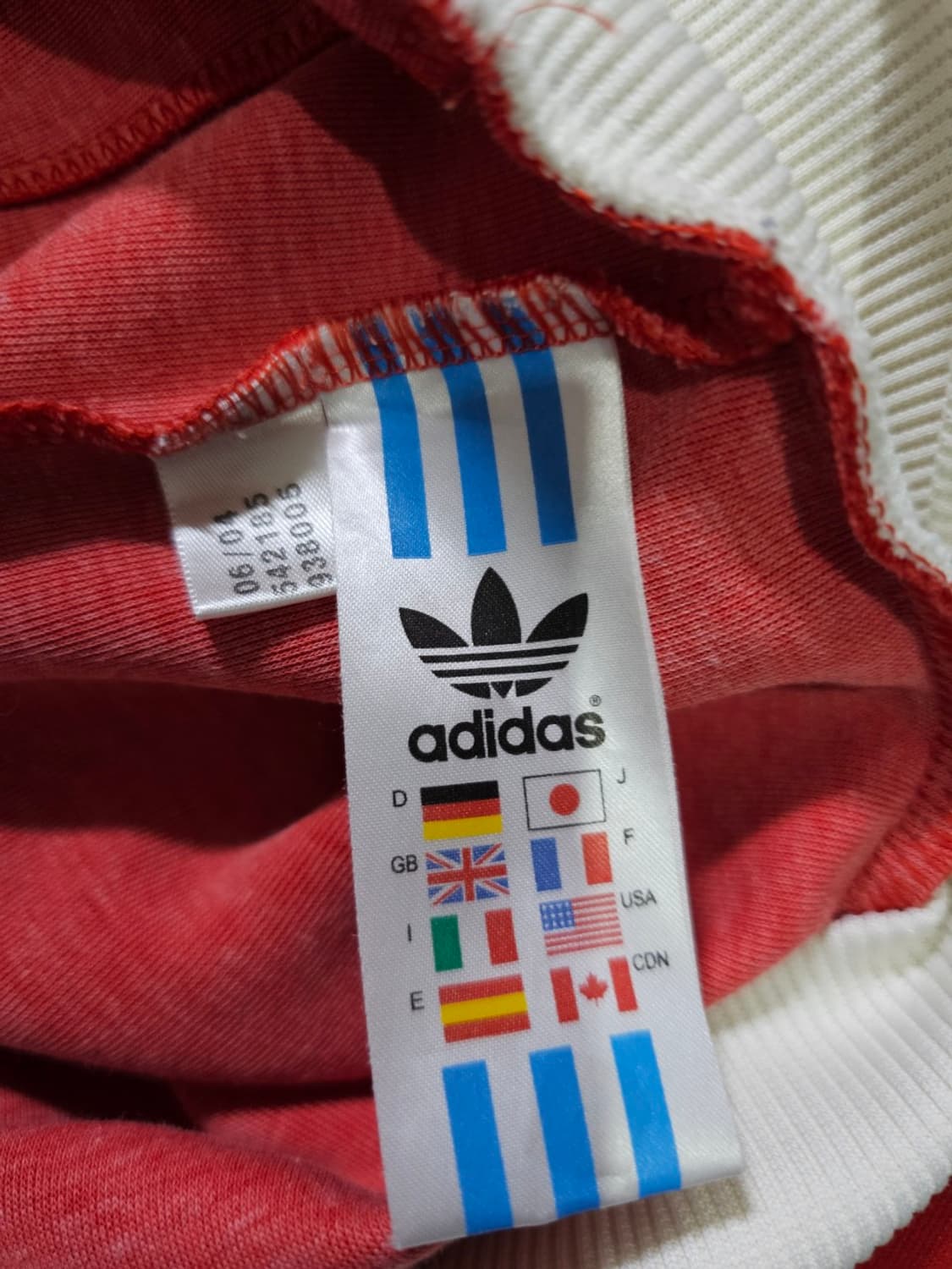 아디다스 캐나다 트랙탑 져지 95 / M 상품이미지6