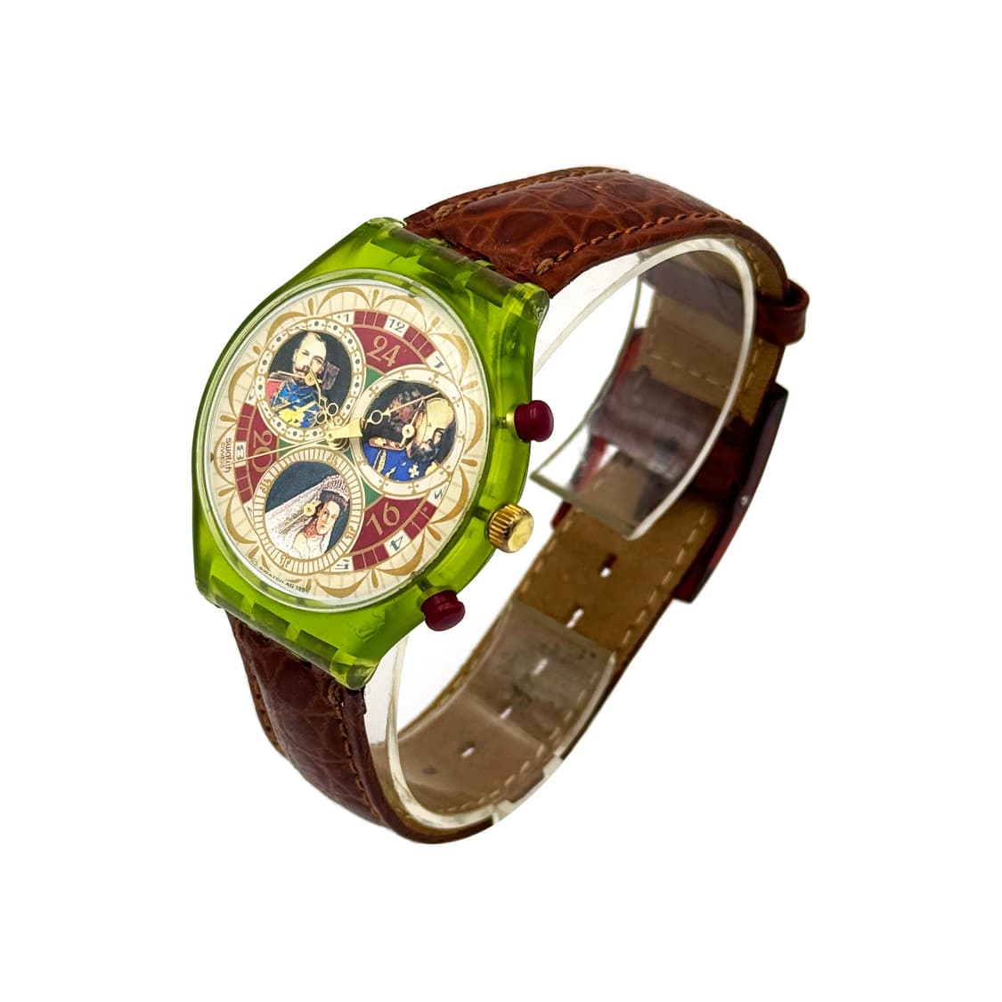 94년판) 빈티지 스와치 크로노 Russian Treasury 상품이미지4