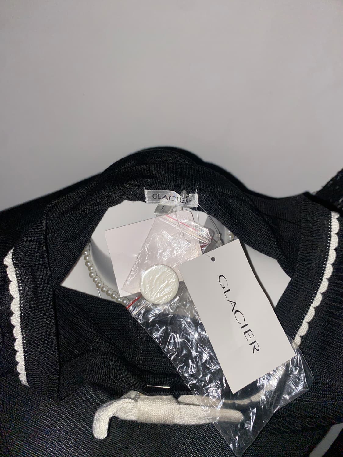 ꒰ঌ 공겜여주 리본 로걀 탑 ໒꒱ 상품이미지3