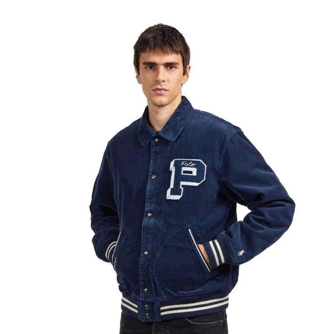 폴로 코듀로이 바시티 뉴욕 레터맨자켓 정품 새제품 xxl사이즈 상품이미지1