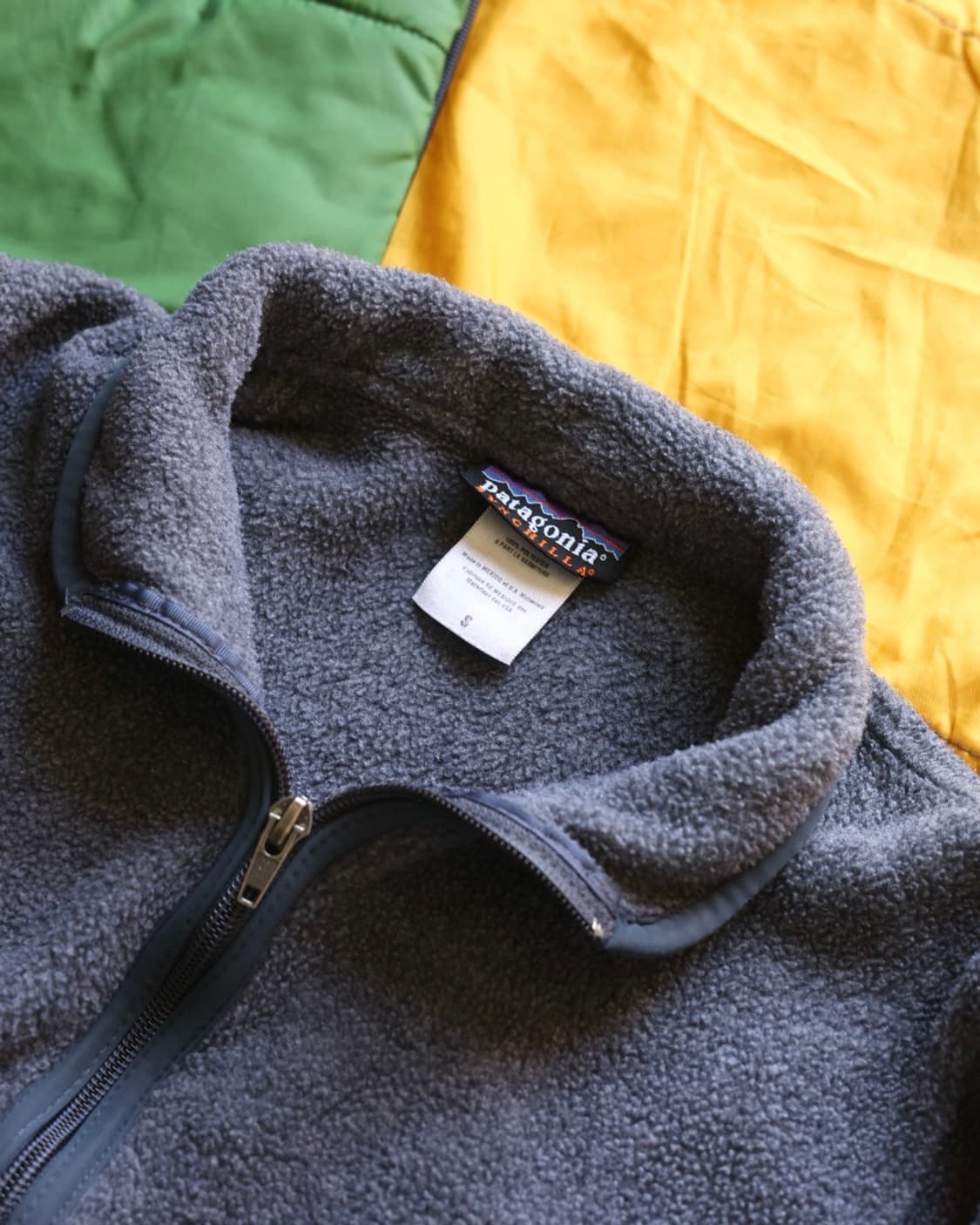 파타고니아 00s 마수피얼 신칠라 하프집업 플리스 차콜 그레이S 상품이미지8