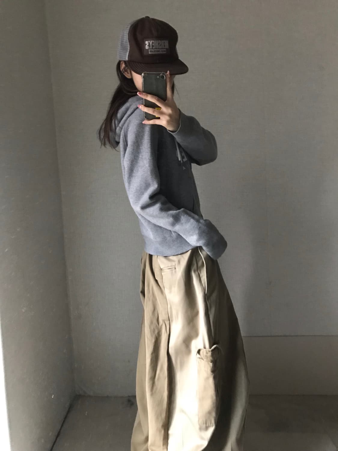홀리스터 그레이 후드집업 상품이미지3