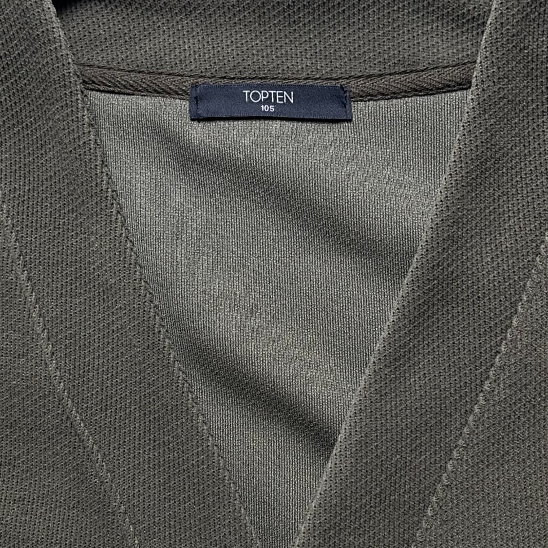 Topten 강아지 로고 카키 니트 중고 구제 빈티지 상품이미지3