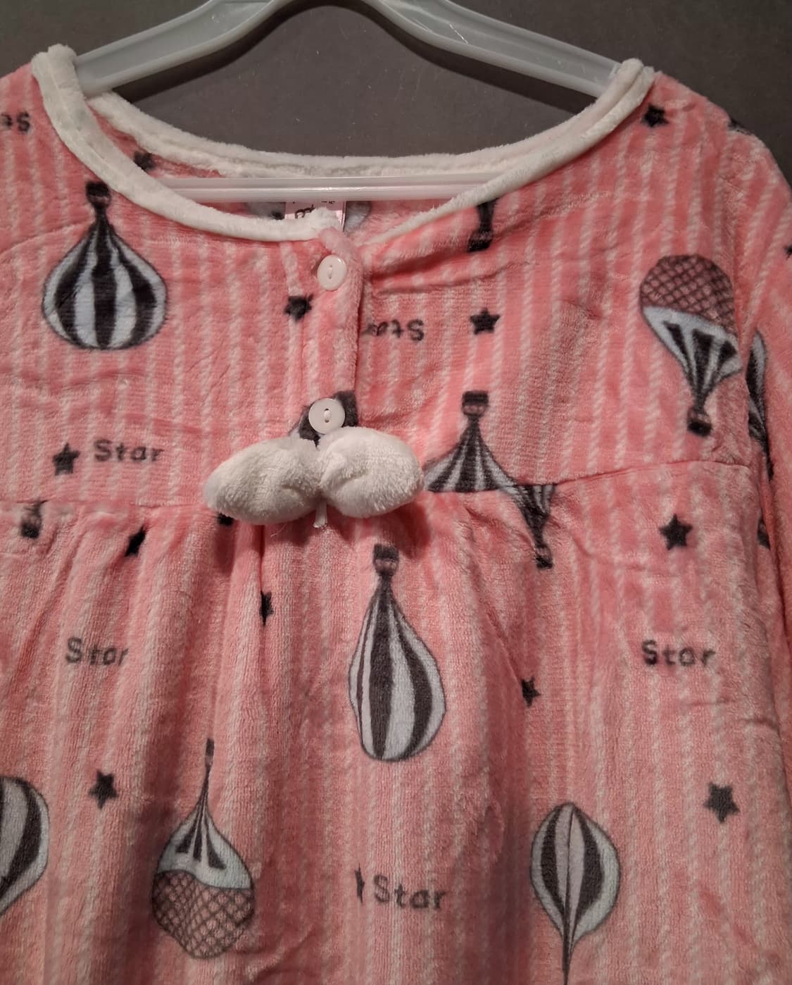 여잠옷원피스 수면원피스 스트라이프 상품이미지2