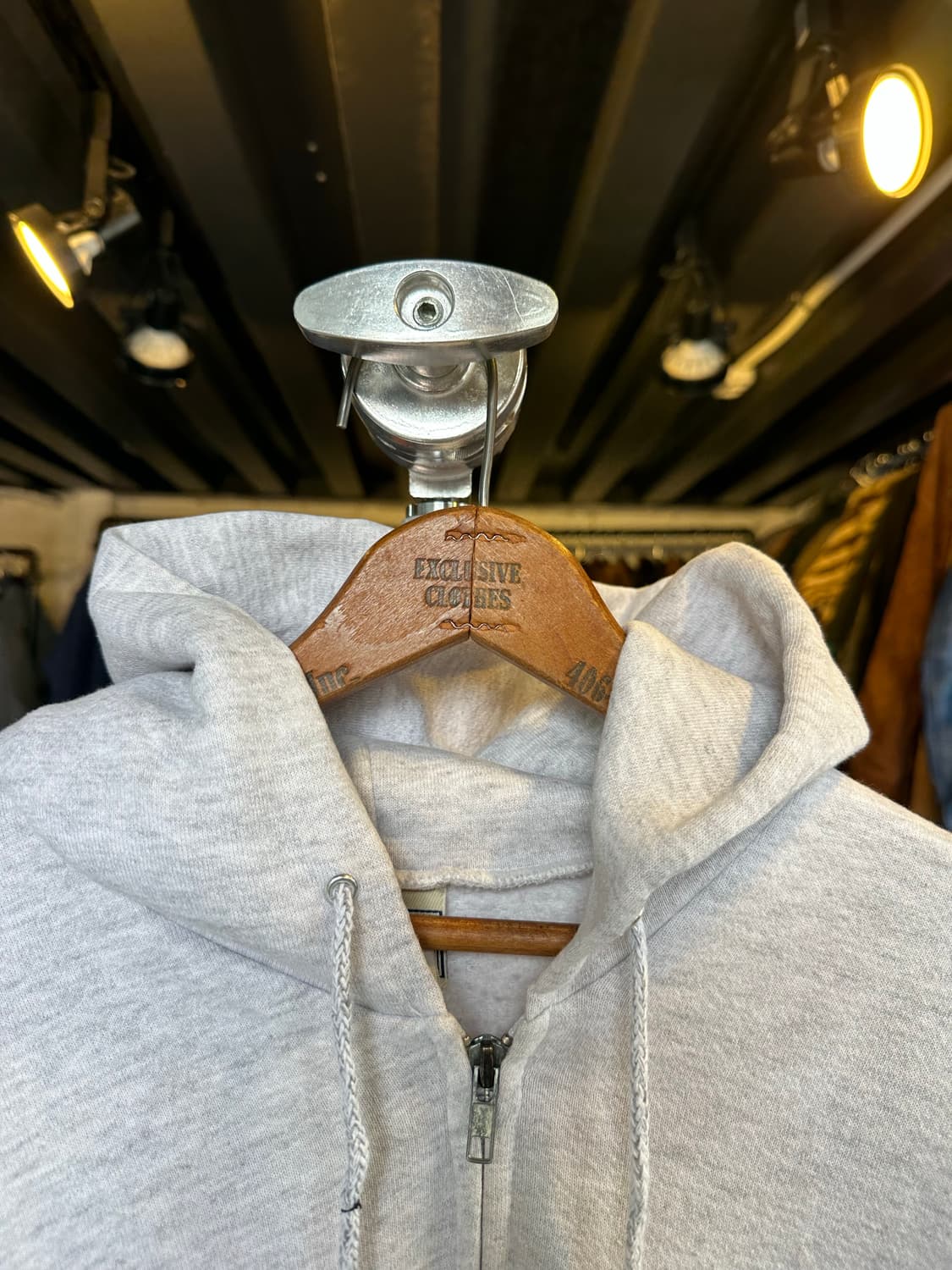 Old 리 Lee 헤비웨이트 집 스웻후드 상품이미지3