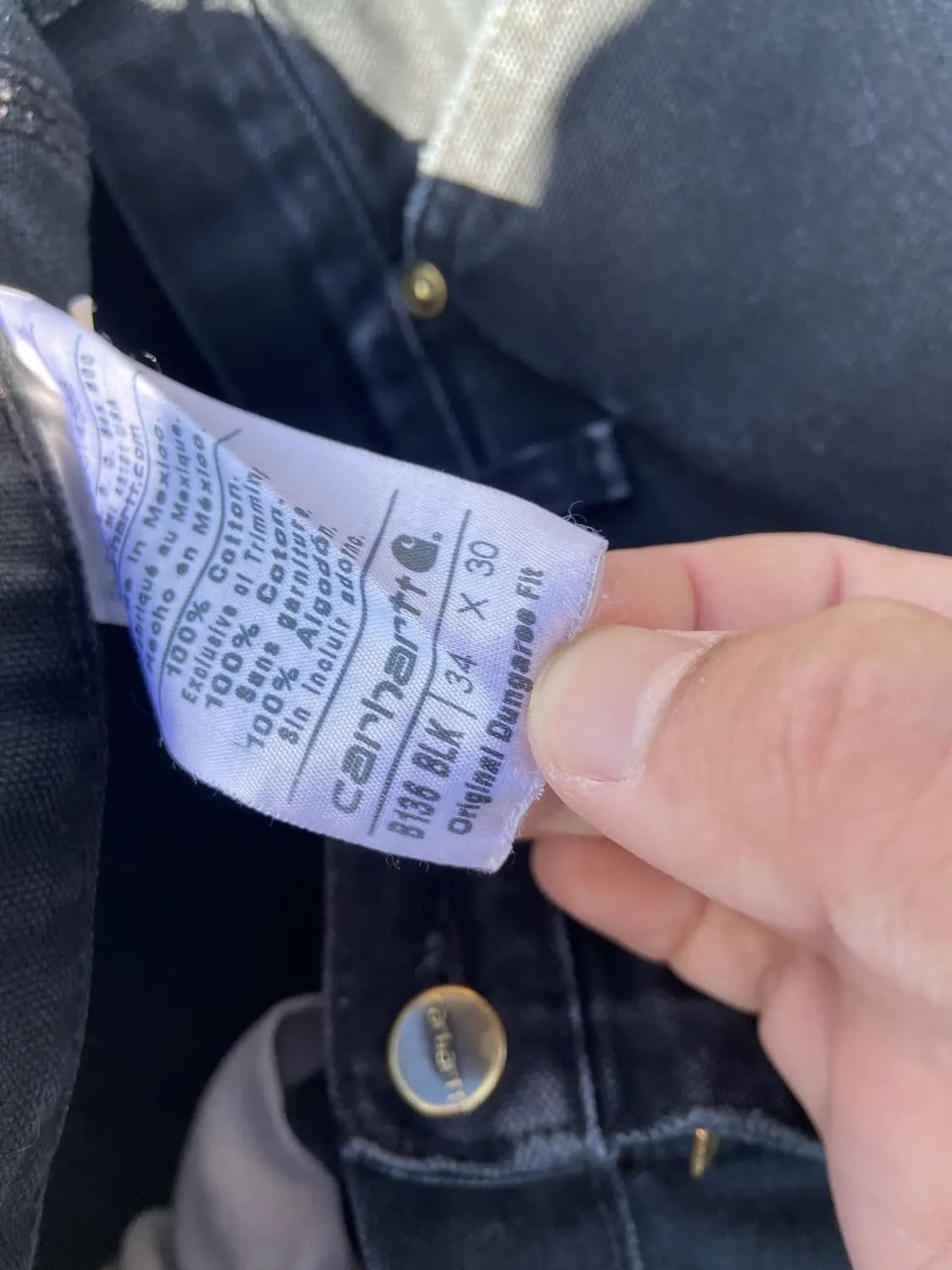 🇲🇽 빈티지 칼하트 더블니 팬츠 상품이미지4