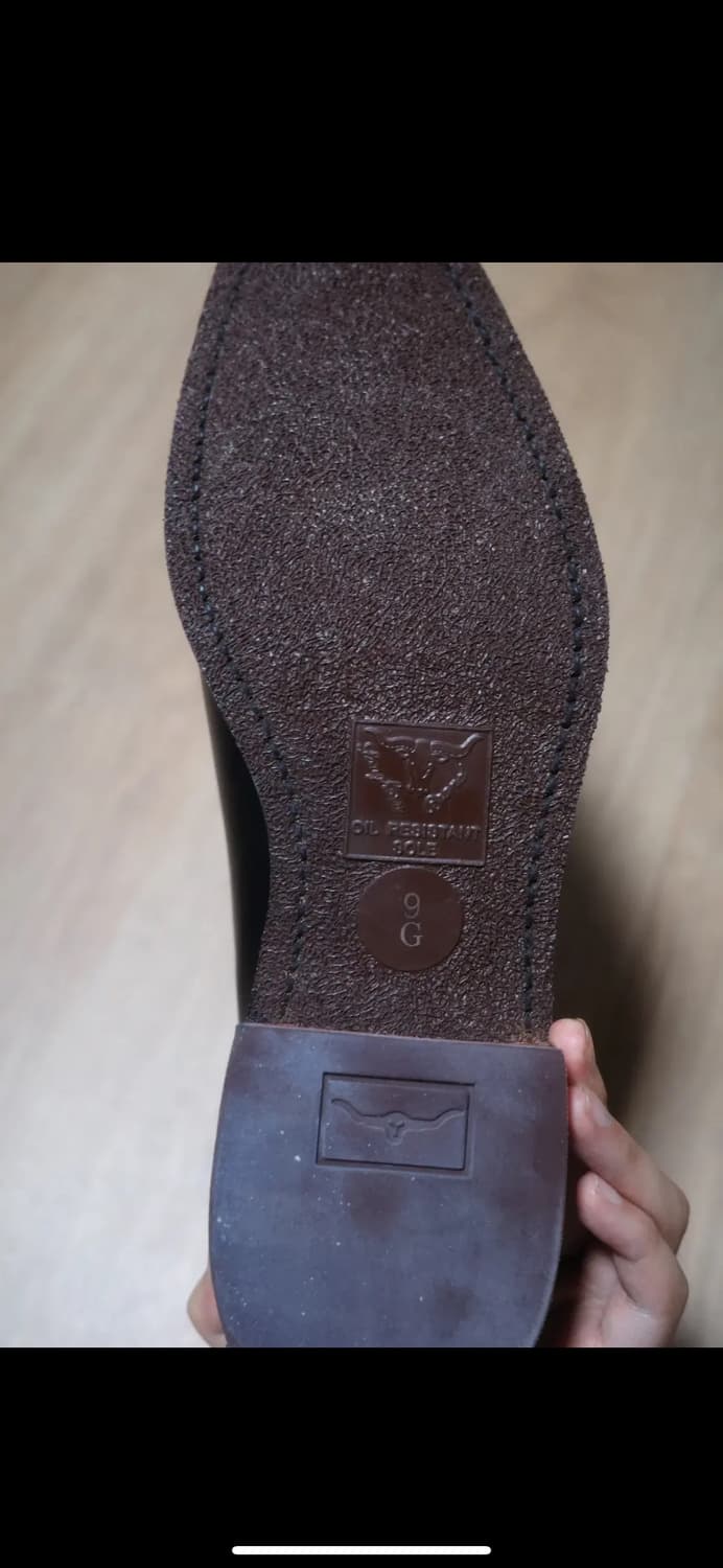 알엠윌리엄스 컴포트 크래프트맨 블랙 레더 첼시부츠 상품이미지4