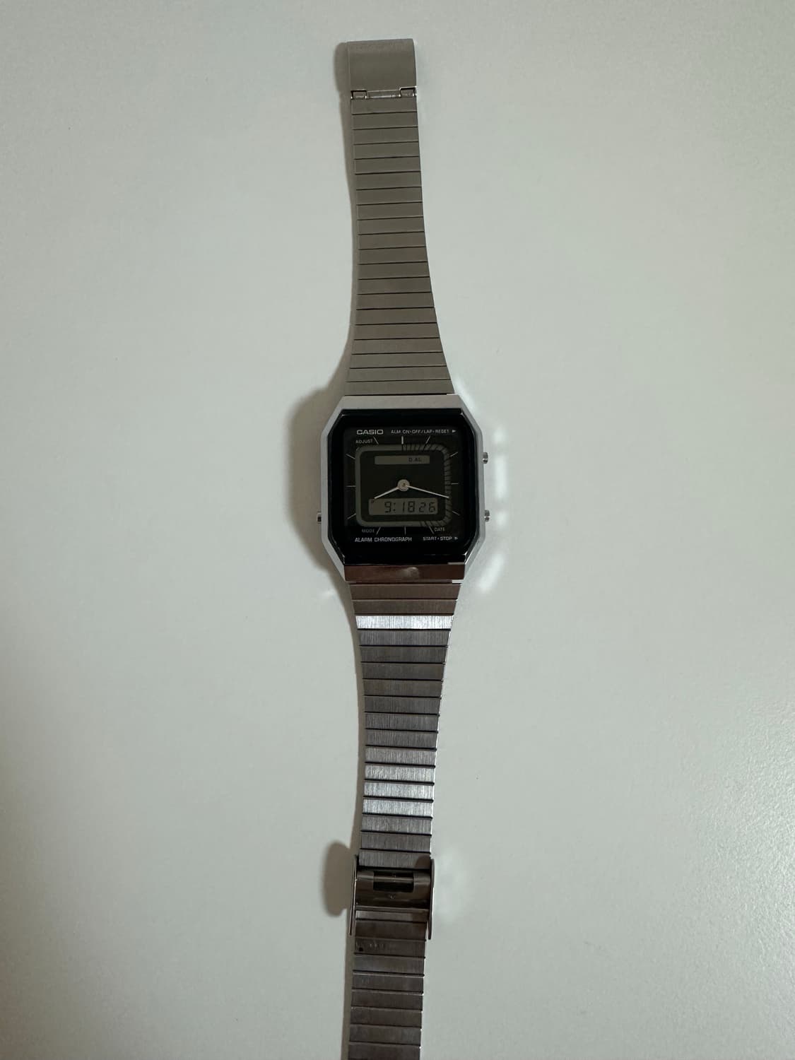 80s 카시오 빈티지 재팬 아나디지 시계 상품이미지4