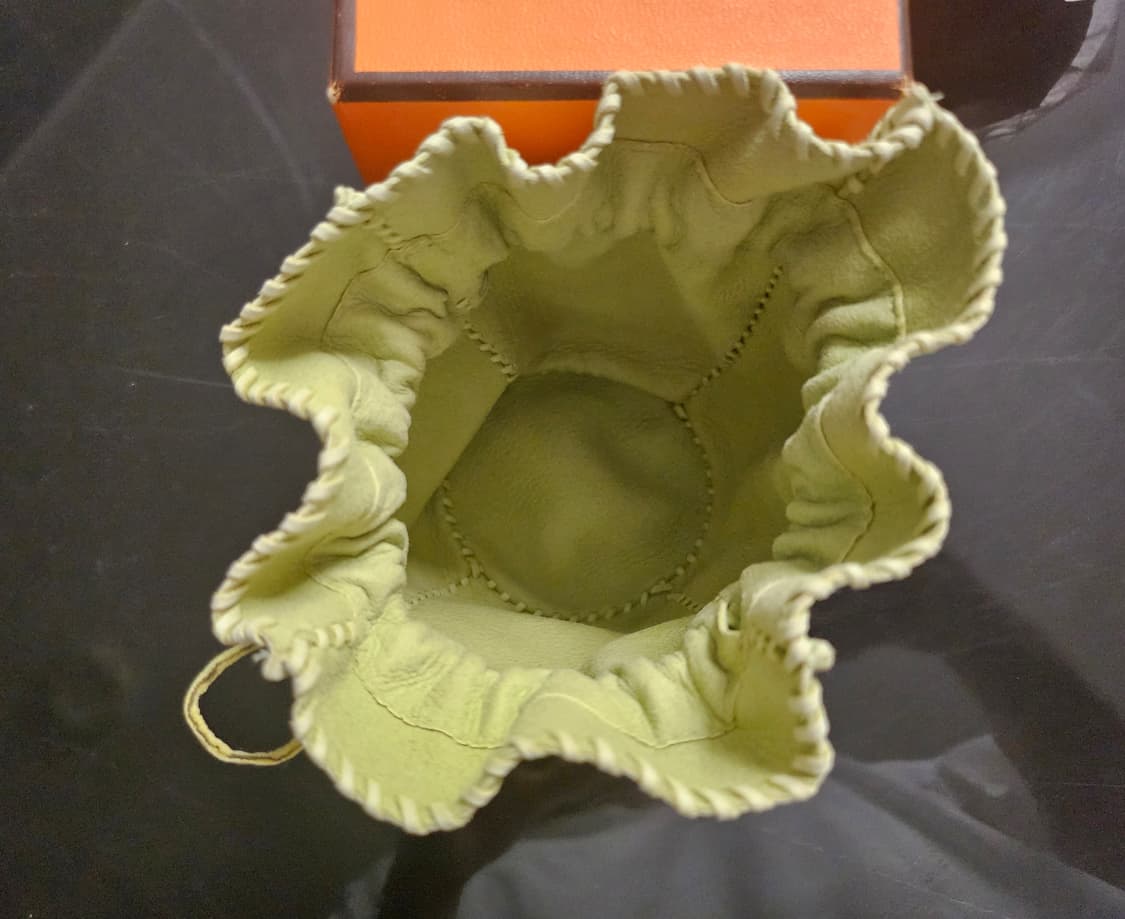 Hermès에르메스 복주머니 미니  파우치 상품이미지6