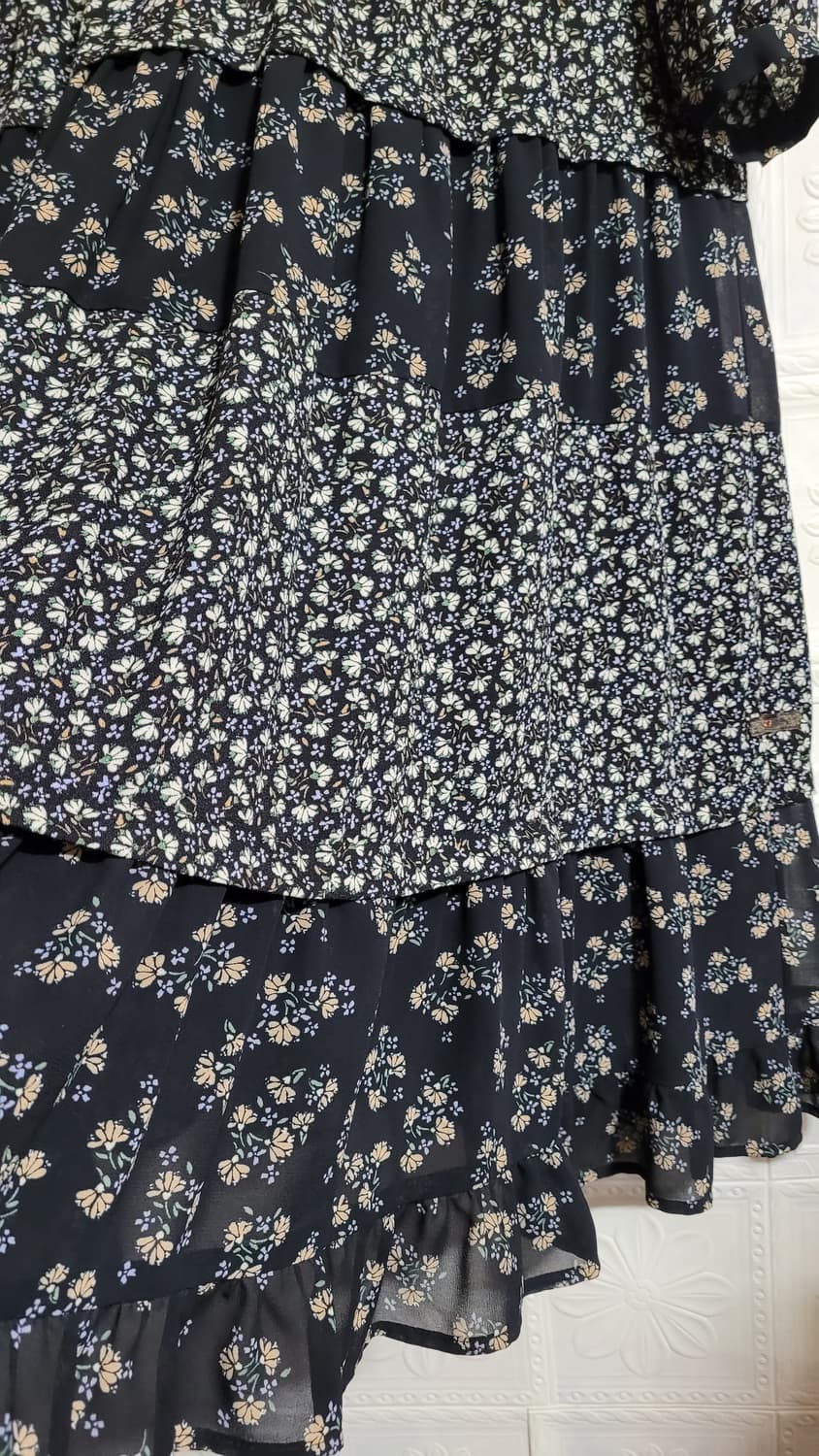 (길이 수선)써스데이아일랜드 기모 롱원피스  상품이미지3