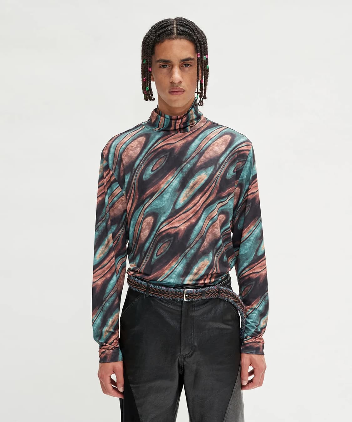 [XL]앤더슨벨 차르니 저지 터틀넥 상품이미지1