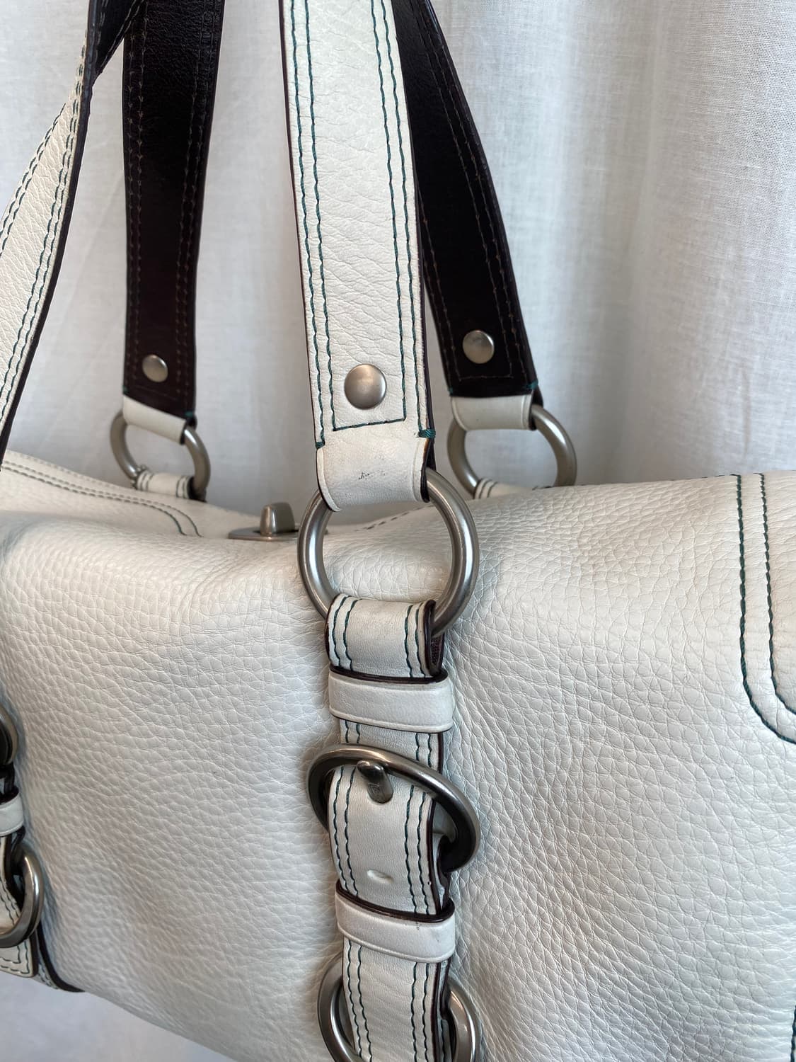 COACH 화이트 토트백 상품이미지9