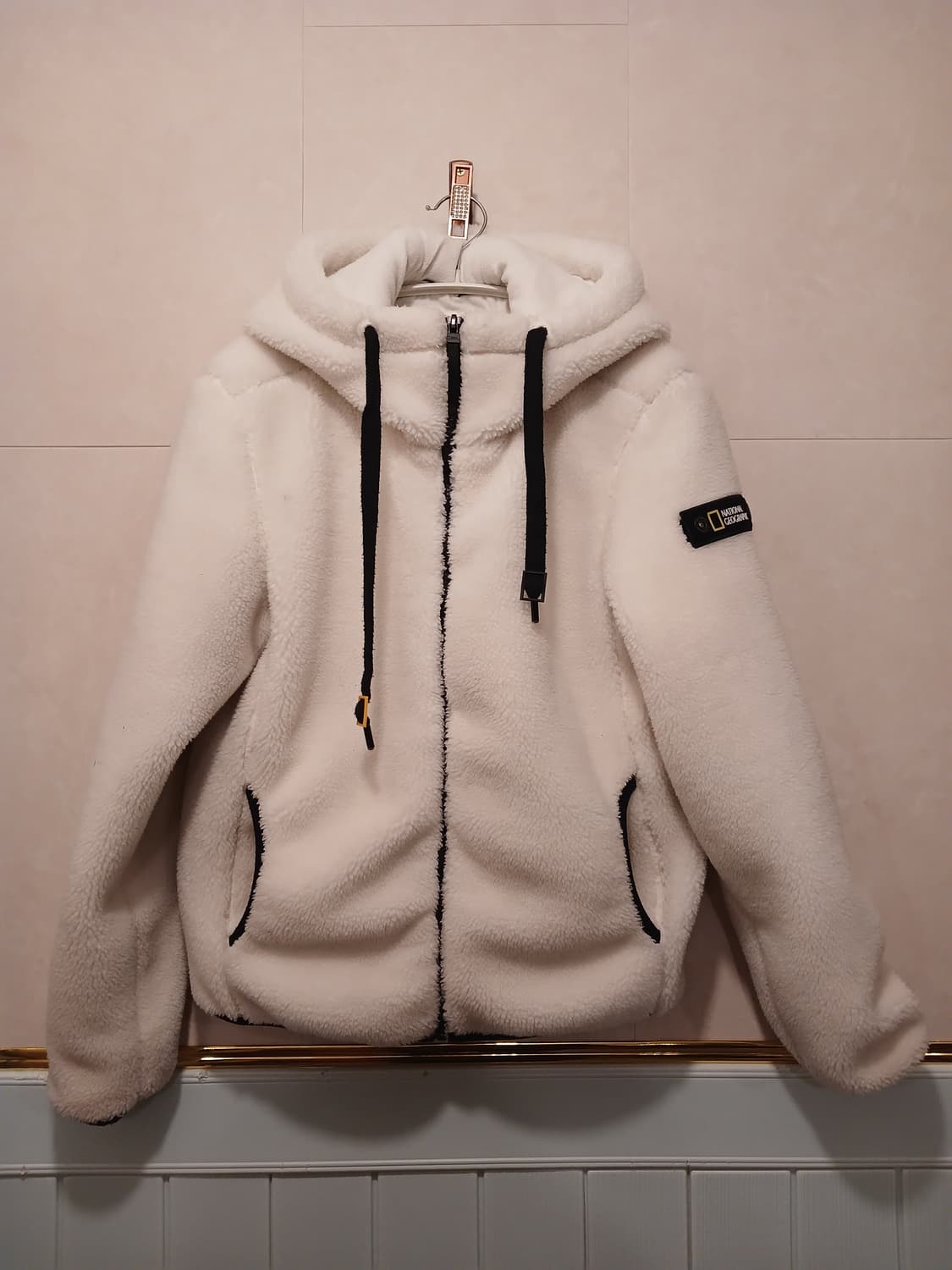 내셔널지오그래픽 정품 여성 뽀글이 후리스 90 (S) 사이즈 상품이미지1