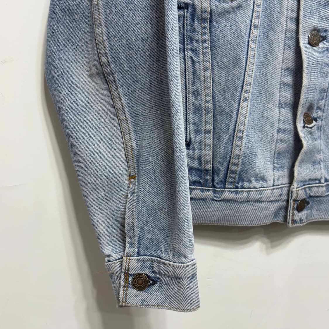 80s 리바이스 데님 자켓 USA 상품이미지4