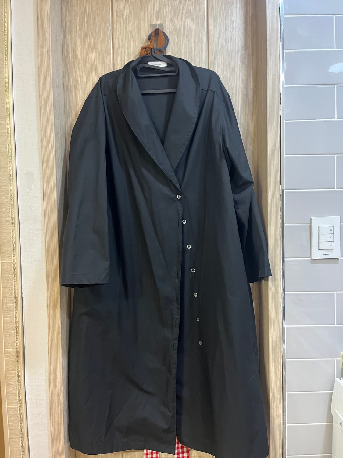  문달 시그니처 숄카라 자켓 코트 상품이미지1