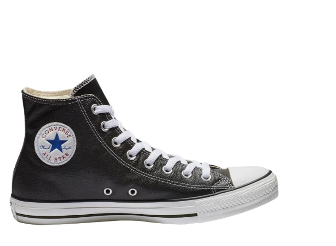 [265] 컨버스 올스타 척테일러 레더 블랙 하이 상품이미지1